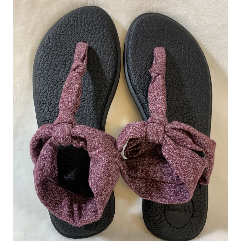 Sanuk‎ Women's Yoga Sling Ella Sandals Flip Flops Yoga Mat 1103948